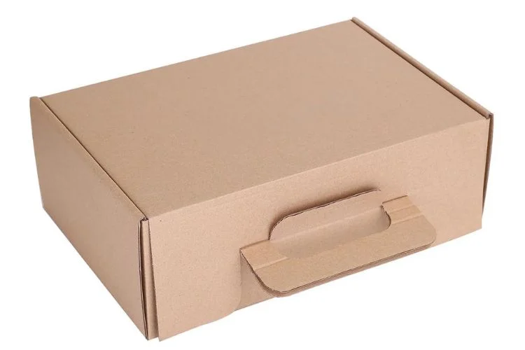 Convenient Custom Kraft Boxes with Handles for Easy Carrying